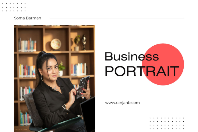 Business Portrait Photography | Soma Barman | Shot at JW Marriott, Kolkata Professional business portrait of Soma Barman, a Realtor in United States, Maryland, taken in a sophisticated office setting.