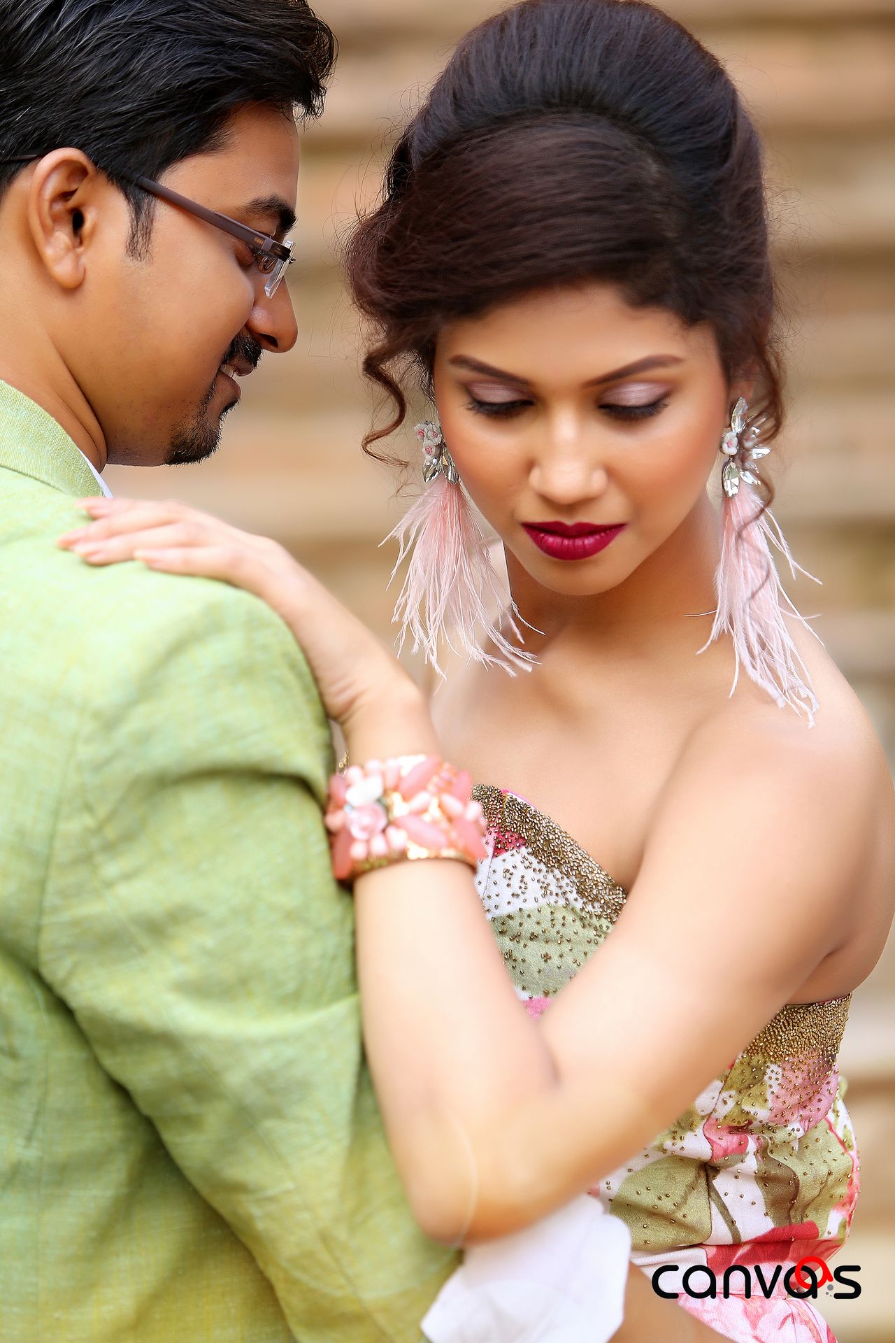 Romantic pre-wedding shoot at Bawali Rajbari