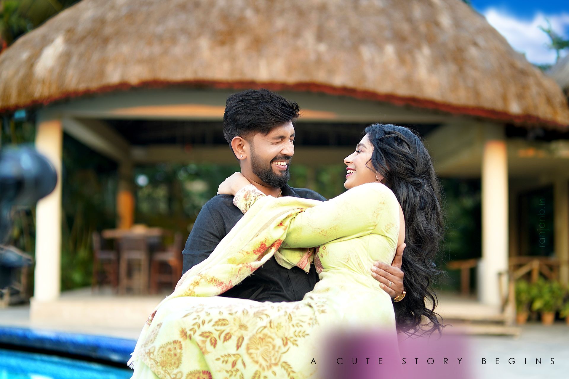 Pre Wedding Photography of Avishek and Nikita by Ranjan Bhattacharya at Vedic Village Spa Resort