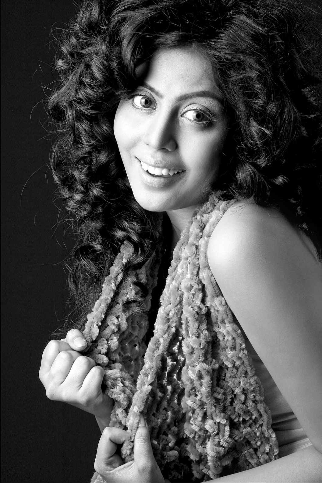 Model posing for a professional portfolio by the best portfolio photographer in Kolkata