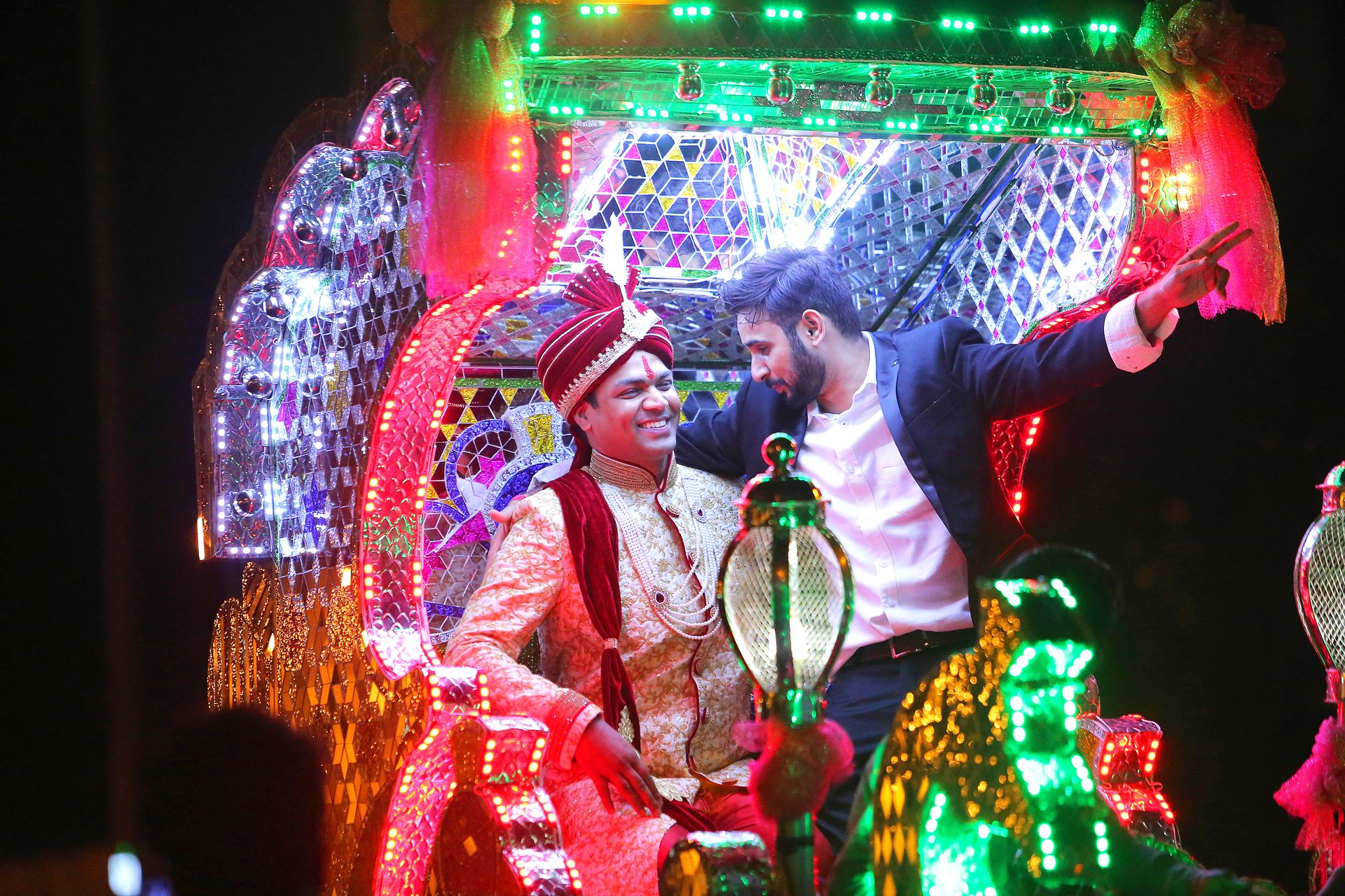 Candid moment of the Groom captured by the Best Wedding Photographer in Kolkata - Ranjan Bhattacharya